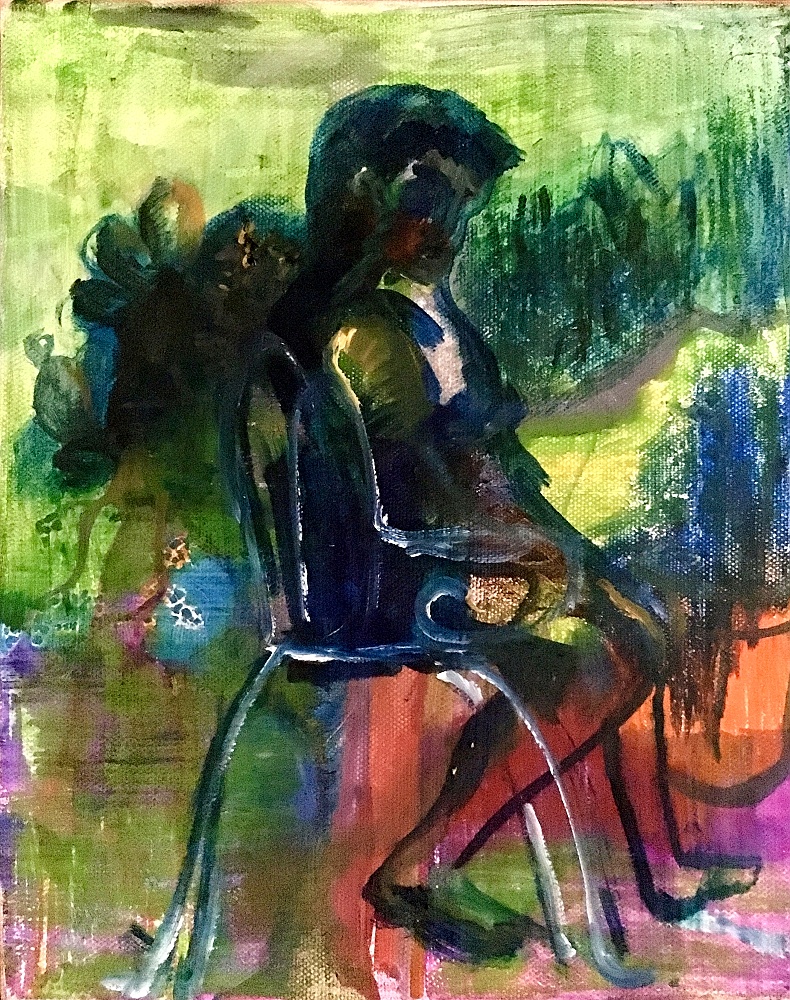 Irene Favalli painting